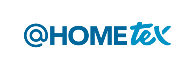 展览会 1 蓝色 @HOMEtex 展会品牌标志